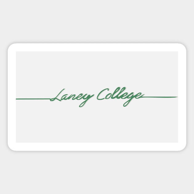 Laney College Oakland, CA Logo Sticker by Window House